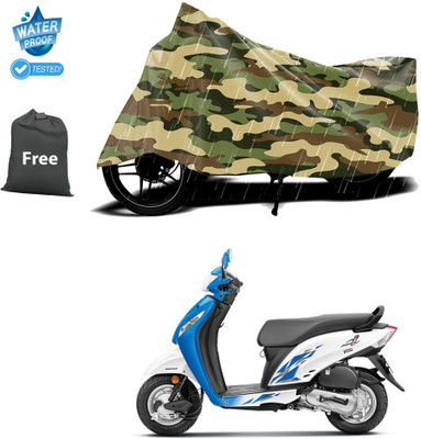 PAGORA Waterproof Two Wheeler Cover for Honda(Activa i, Yellow)