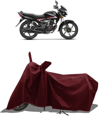 WMIZEXA Waterproof Two Wheeler Cover for Honda(Shine, Maroon)