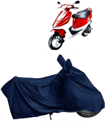 DIGGU Two Wheeler Cover for Kinetic(Zing, Blue)