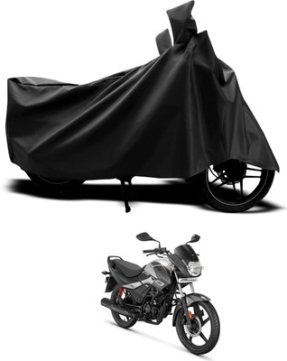 CODOKI Waterproof Two Wheeler Cover for Hero(Passion Pro i3S, Black)