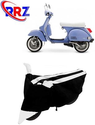 RRZ Waterproof Two Wheeler Cover for LML(Star Euro, Black, White)