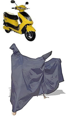 Amexride Two Wheeler Cover for Okinawa(R30 electric scooter, Grey)