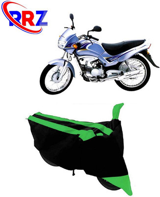 RRZ Waterproof Two Wheeler Cover for Kinetic(Boss, Black, Green)
