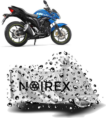 NOIREX Two Wheeler Cover for Suzuki(Gixxer, Silver)