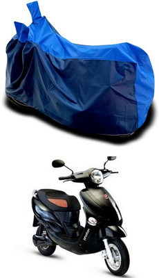 Mdstar Waterproof Two Wheeler Cover for Hero(Electric Photon BS6, Blue)
