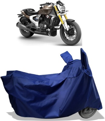 Amexride Two Wheeler Cover for TVS(Zeppelin BS6, Blue)