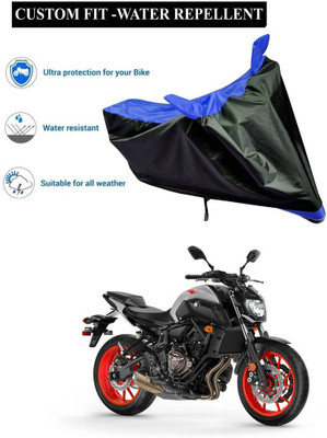 CODOKI Waterproof Two Wheeler Cover for Yamaha(MT 07, Blue)