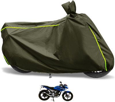 Euro Care Waterproof Two Wheeler Cover for Bajaj(XCD 135, Green)