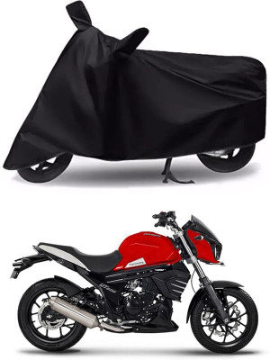 KEDIT Two Wheeler Cover for Mahindra(Mojo UT 300, Black)