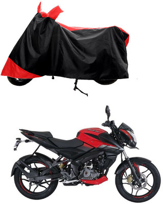 GROFATIK Two Wheeler Cover for Bajaj(Pulsar NS-160, Red)