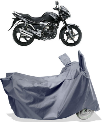 Amexride Two Wheeler Cover for Suzuki(GS 150R, Grey)
