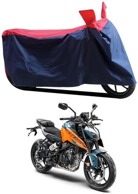 KEDIT Two Wheeler Cover for KTM(125 Duke, Red, Blue)