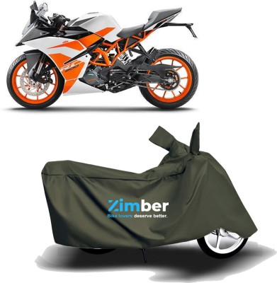 THE REAL ARV Two Wheeler Cover for KTM(RC 200, Green)