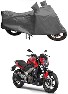 Mdstar Waterproof Two Wheeler Cover for Bajaj(Pulsar 250, Grey)
