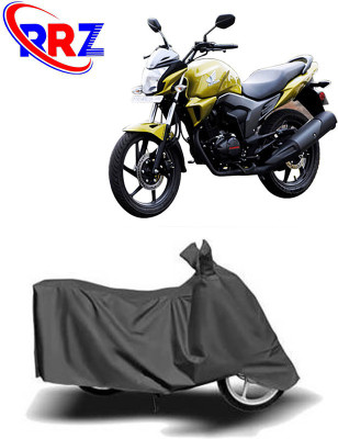 RRZ Waterproof Two Wheeler Cover for Honda(Trigger, Grey)