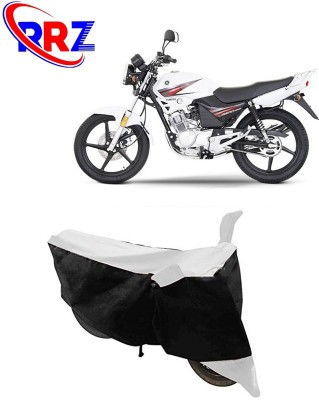 RRZ Waterproof Two Wheeler Cover for Yamaha(Libero G5, Black, White)