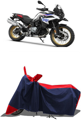 SUGASHRI Waterproof Two Wheeler Cover for BMW(F 850 GS, Red, Blue)