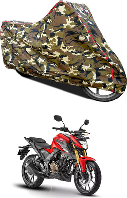 GOSHIV-car and bike accessories Waterproof Two Wheeler Cover for Honda(Yellow)