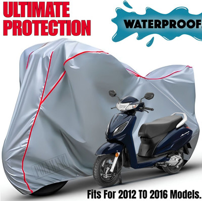 POLYMAXX Waterproof Two Wheeler Cover for TVS(Jupiter, Silver, Red)