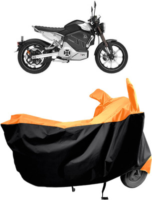 Amexride Two Wheeler Cover for Revolt(RV Cafe Racer BS6, Multicolor)