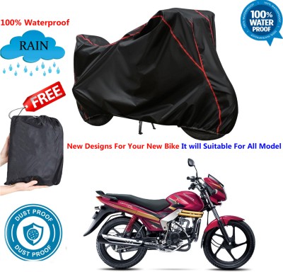 OliverX Waterproof Two Wheeler Cover for Mahindra(Centuro XT, Black)