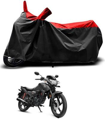 SK AUTO Waterproof Two Wheeler Cover for Honda(CB Shine SP, Red)