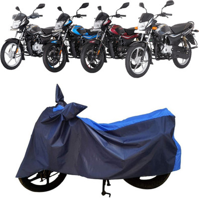 DeepShakshi AUTOMOTIVE Waterproof Two Wheeler Cover for Bajaj(Platina 125, Blue)