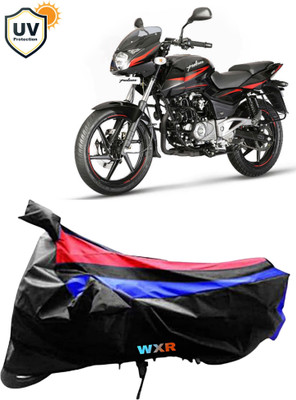 WXR Waterproof Two Wheeler Cover for Bajaj(Pulsar 180 DTS-i, Black, Multicolor)