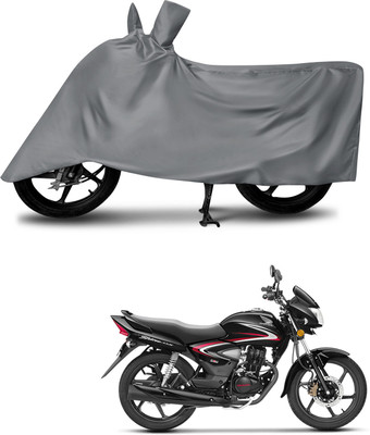 DeepShakshi AUTOMOTIVE Waterproof Two Wheeler Cover for Honda(CB Shine, Grey)
