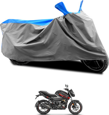 PAGORA Waterproof Two Wheeler Cover for Hero(Hunk, Grey, Blue)