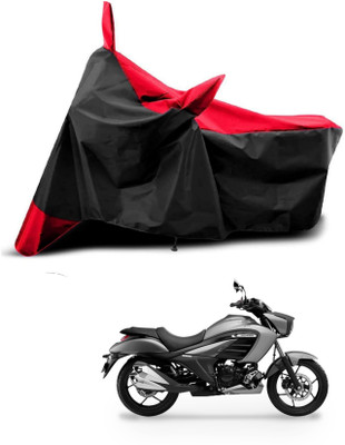 AASHTIK MART Two Wheeler Cover for Universal For Bike(intruder 150, Red, Black)