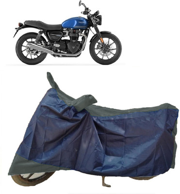 AutoFave Two Wheeler Cover for Triumph(Street Triple RS, Multicolor)