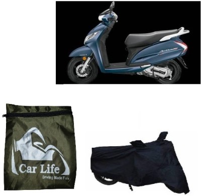 Car Life Waterproof Two Wheeler Cover for Honda(Activa 3G, Black)