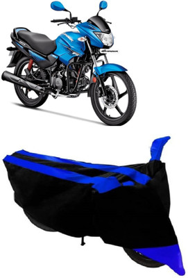 CoverXpert Two Wheeler Cover for Hero(Glamour, Blue)