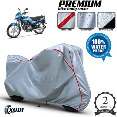 Car Styling Waterproof Two Wheeler Cover for Hero(HF Deluxe, Multicolor)