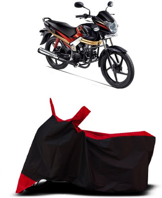 VESMEI Two Wheeler Cover for Mahindra(Centuro XT, Red)