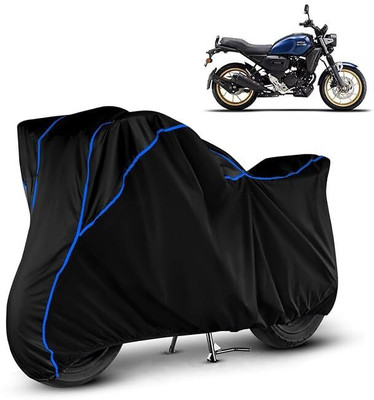 DeepShakshi AUTOMOTIVE Waterproof Two Wheeler Cover for Yamaha(FZ-X, Black, Blue)