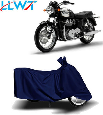 KPIND Waterproof Two Wheeler Cover for Triumph(Street Twin, Blue)