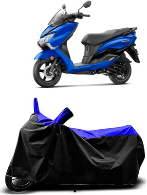 VESMEI Two Wheeler Cover for Suzuki(Burgman Electric, Blue)