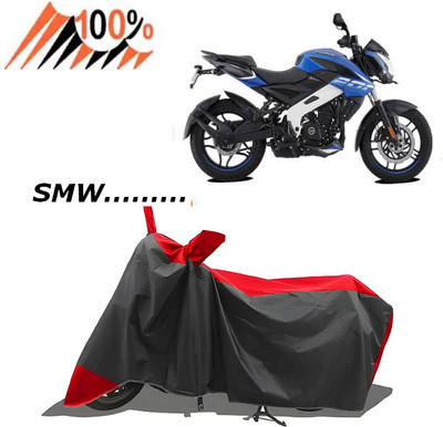 smwzxyu Waterproof Two Wheeler Cover for Bajaj(Pulsar 135, Red)