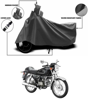 Genipap Two Wheeler Cover for Hero(Splendor Pro Classic, Grey)