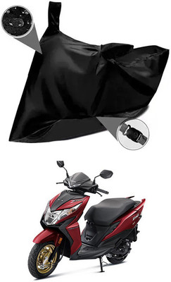 DeepShakshi AUTOMOTIVE Two Wheeler Cover for Honda(Dio, Black)