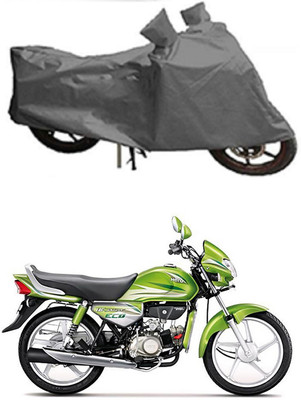 Mdstar Waterproof Two Wheeler Cover for Hero(HF Deluxe Eco, Grey)
