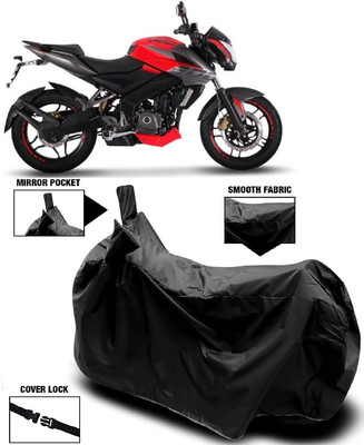 MMSSTAR Waterproof Two Wheeler Cover for Bajaj(Pulsar 200NS FI, Black)
