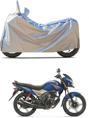 GOSHIV-car and bike accessories Waterproof Two Wheeler Cover for Honda(CB Shine SP, Silver)