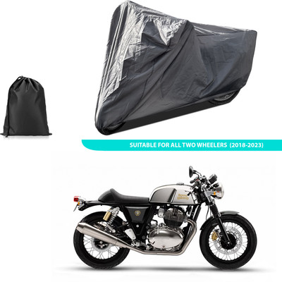 PAGORA Two Wheeler Cover for Royal Enfield(Continental GT 650, Grey)
