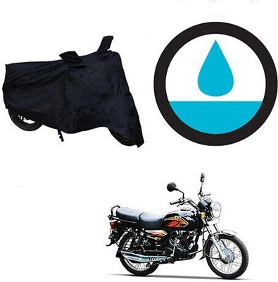 DeepShakshi AUTOMOTIVE Waterproof Two Wheeler Cover for TVS(Max 4R, Black)