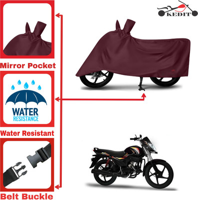 AASHTIK MART Two Wheeler Cover for Mahindra(Pantero, Maroon)