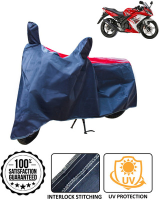 AutoRetail Two Wheeler Cover for Yamaha(YZF R15 S, Blue, Red)