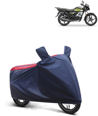 AutoRetail Two Wheeler Cover for Honda(CB, Red, Blue)